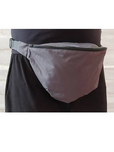 Large capacity sports waist bag for women and men