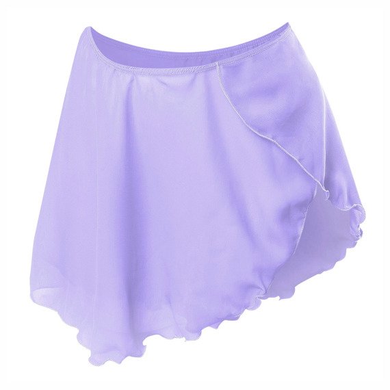 Chiffon Tie Skirt for Ballet and Gymnastics Training - Heather Purple