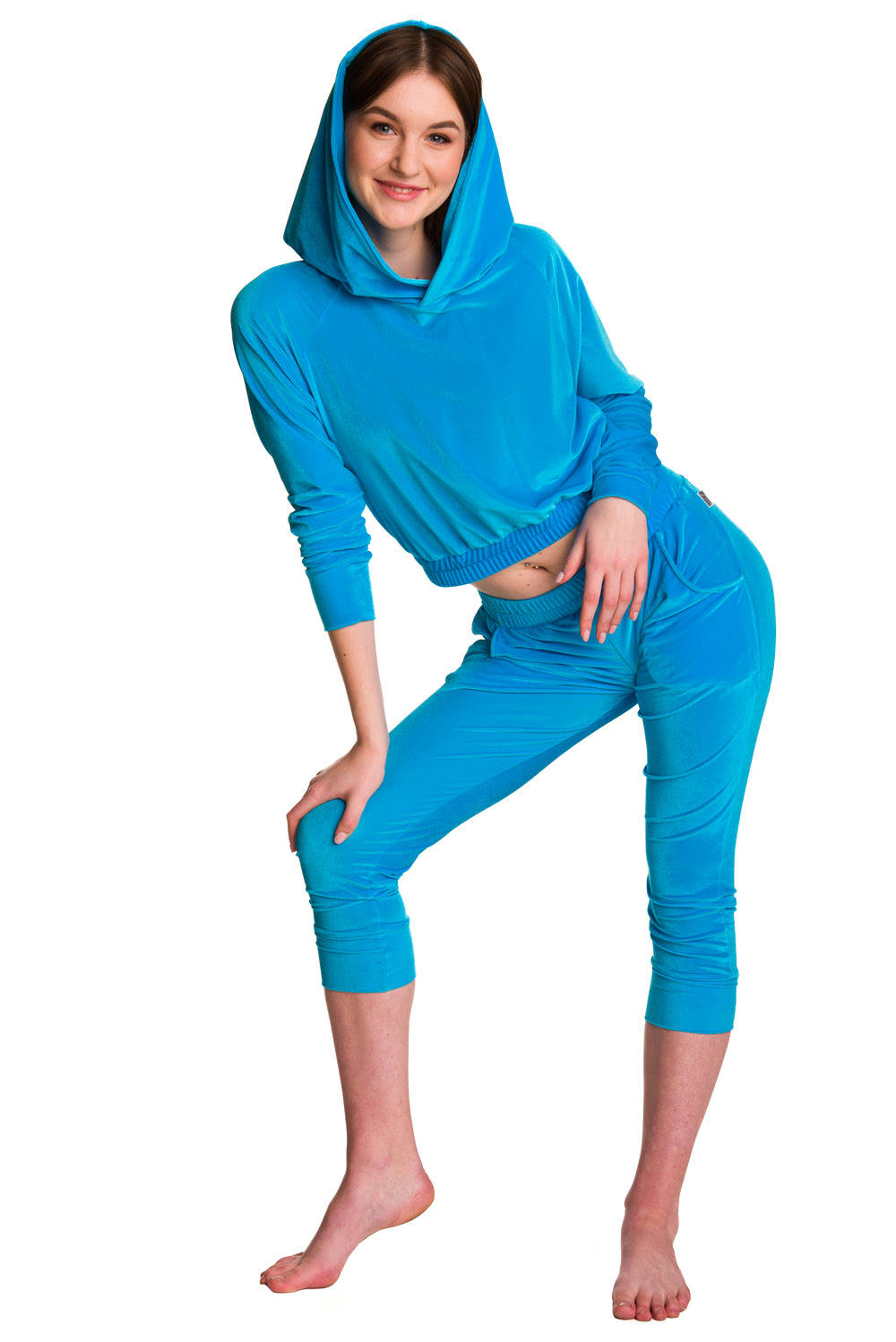 Turquoise best sale velour tracksuit