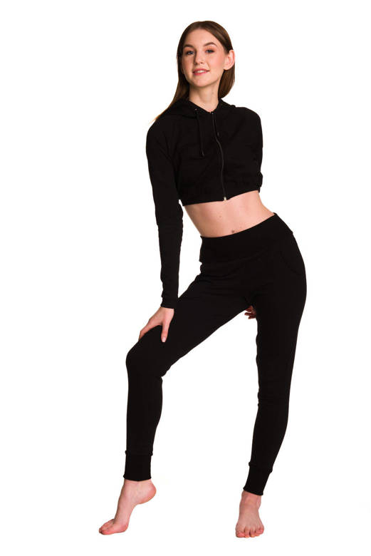 Fitted Women's Black Jogging Pants