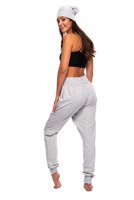 Grey Melange Drop Crotch Jogger Pants for Women, Men, and Children