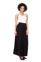 Viscose MAXI Skirt - black.