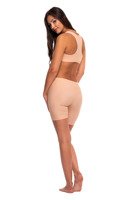 Women's and children's short nude leggings shorts.