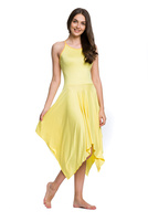 Square Dress - Lemon