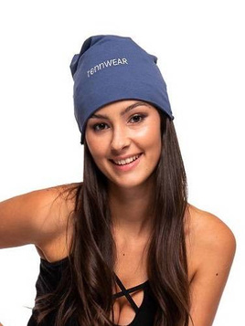 RennWEAR denim beanie for women, men, and children.