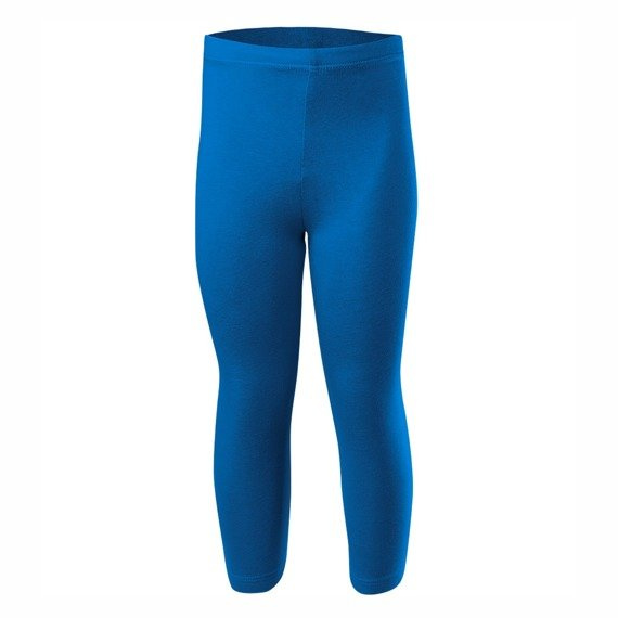 Legginsy z nogawką 3/4 sportowe damskie męskie dziecięce bawełniane chabrowy