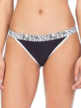 Bikini swimsuit bottom - black ZEBRA.