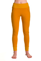 Fitted Mustard Women's Sweatpants