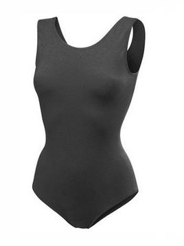 Sleeveless Gymnastic Training Body B100B Graphite.