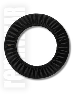 Pokrowiec na obręcz do gimnastyki artystycznej | czarny | WELUR | rennWEAR