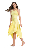 Square Dress - Lemon