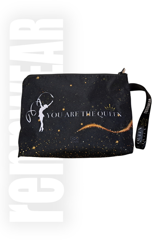 YOU ARE THE QUEEN | Kosmetyczka z paskiem 21x35x10,5 cm | rennWEAR