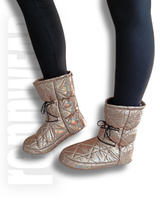 COPPER | Booties | Botki | Ciepłe Buty do rozgrzewki | Ocieplacze | miedziany | rennWEAR