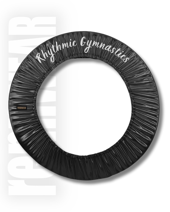 Pokrowiec na obręcz do gimnastyki artystycznej | czarny | LAMA | rennWEAR