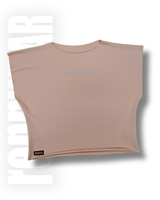 Bluza oversize z nadrukiem z serii "Rutyna czyni mistrza"