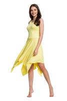 Square Dress - Lemon