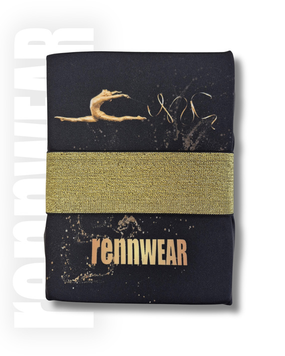 GOLDEN GYMNAST | Poduszka do ćwiczeń z gumą15x20x4 cm "MINI"| rennWEAR