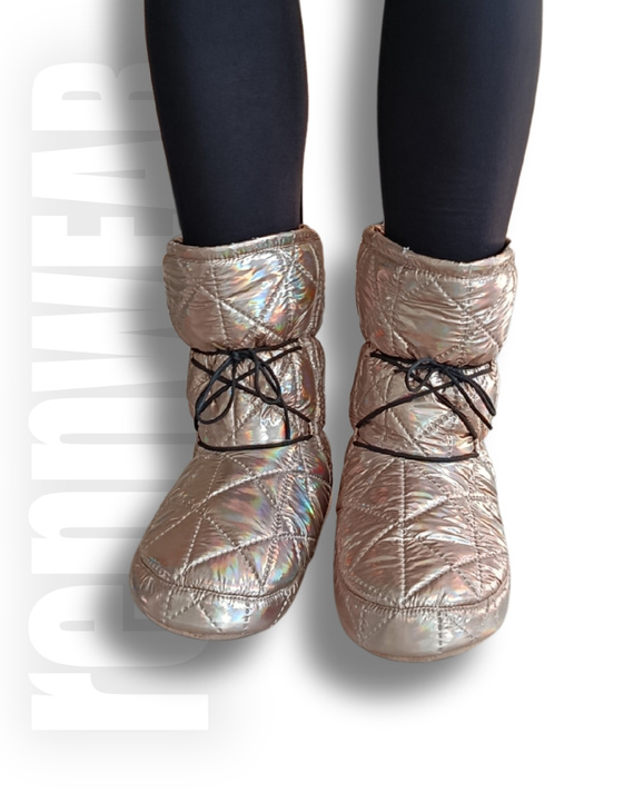 COPPER | Booties | Botki | Ciepłe Buty do rozgrzewki | Ocieplacze | miedziany | rennWEAR