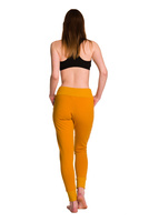 Fitted Mustard Women's Sweatpants