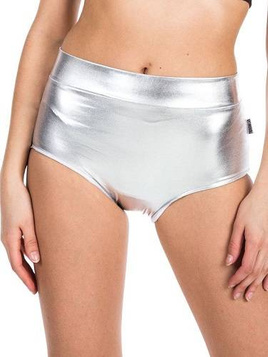 Shorts / Hot Pants - silver.