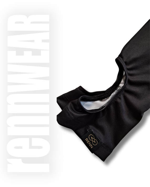 Legginsy z dziurą na piętę pas standardowy / by RENN