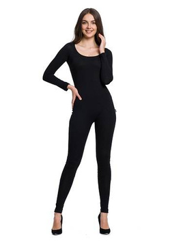 DR jumpsuit with long legs - black.