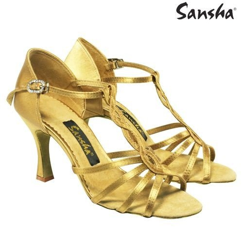 Buty do łaciny ROSALIA | TAN cielisty opalony