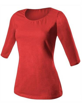 3/4 Sleeve Shirt - Red