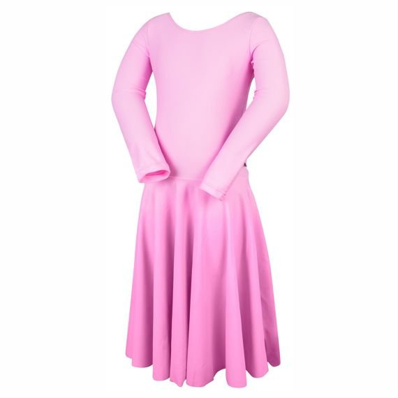 First Step Pink Tournament Ballroom Dance Dress for Girls