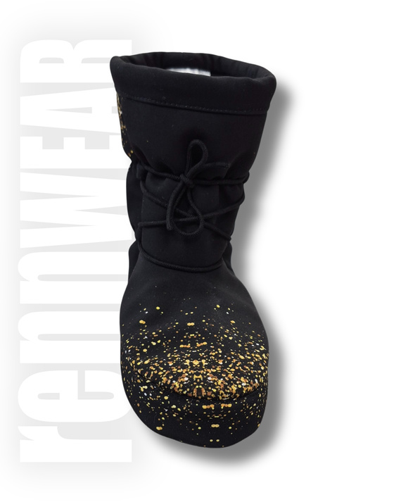 GOLDEN DUST | Booties | Botki | Ciepłe Buty do rozgrzewki | Ocieplacze | unicorn | rennWEAR