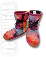 COLORFULL | Booties | Botki | Ciepłe Buty do rozgrzewki | Ocieplacze | unicorn | rennWEAR