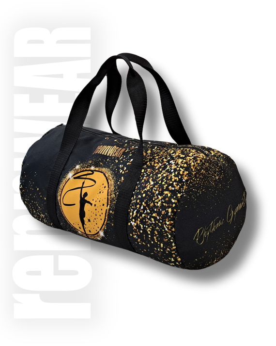 GOLDEN DUST | Torba treningowa owalna 20x40 | rennWEAR