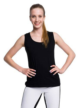 Sleeveless Top - Black.