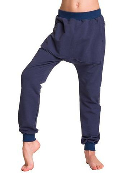 Children's jogger sweatpants - denim