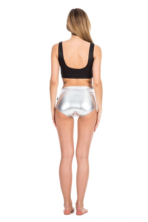 Shorts / Hot Pants - silver.