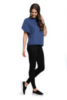 Sport leggings for women, men, and children with long cotton black legs.