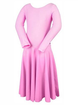First Step Pink Tournament Ballroom Dance Dress for Girls