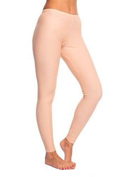 Women's long nude leggings