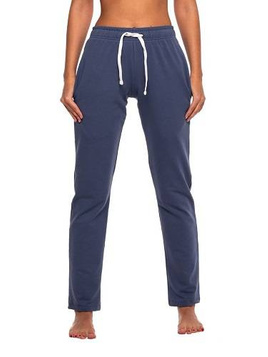 Spodnie dresowe długie proste jeansowy