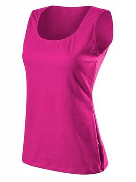 Sleeveless blouse - fuchsia