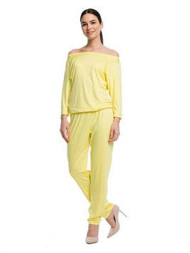 Women's jumpsuit - lemonyellow