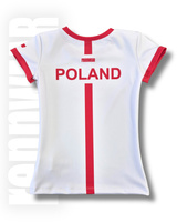 Koszulka z krótkim rękawem POLAND | rennWEAR