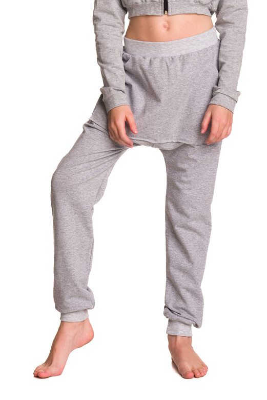 Children's jogger sweatpants - denim