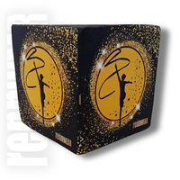 GOLDEN DUST | Kostka treningowa do ćwiczeń | Pufa |  40x40x40 cm | rennWEAR