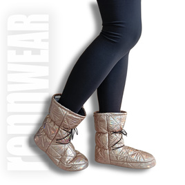 COPPER | Booties | Botki | Ciepłe Buty do rozgrzewki | Ocieplacze | miedziany | rennWEAR